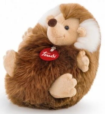 Pliušinis žaislas Trudi Hedgehog, rudas, 24 cm