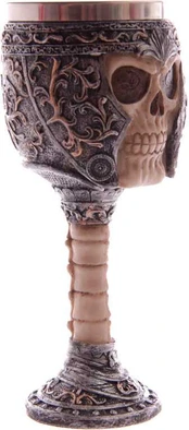 Puckator Skull Warrior Gothic goblet