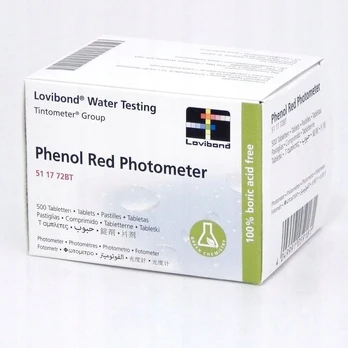 Lovibond Ph Phenol Raudona tabletės fotometrui, 10 vnt.