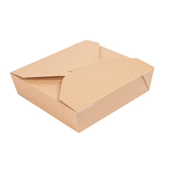Dėžutė THEPACK AMERIKA (ruda, 2910 ml., 50 vnt.)