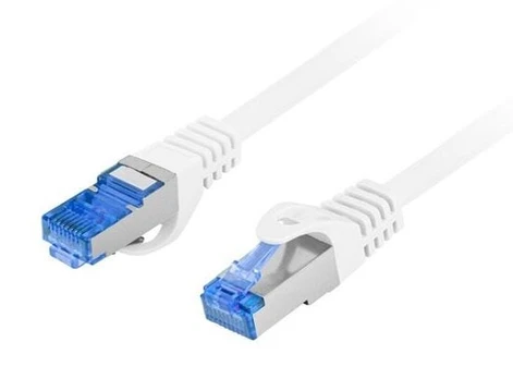 Kabelis Lanberg Cat 6A RJ-45, RJ-45, 15 m, balta