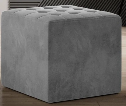 Pufas Nolla Monolith 84, pilkas, 40 cm x 40 cm x 41 cm