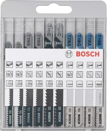 Bosch 10 Siaurapj.pjūkl. kompl. X-Pro Line
