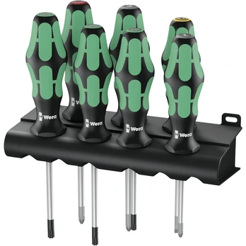 Wera 335/350/355/6 Kraftform Plus Set Standard screwdriver