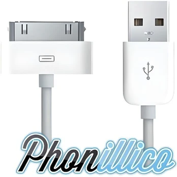 USB kabelis, suderinamas su iPhone 4S įkrovikliu