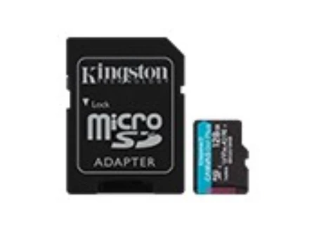 KINGSTON 128GB microSDXC + Adapter | SDCG4/128GB