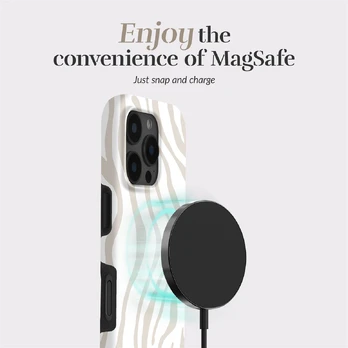Dėklas MIO Sandy Zebra Magsafe Case Compatible for iPhone 16