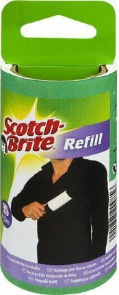 Scotch Prisidėjimas prie SCOTCH BITE Sidabrinis valymo volas, 56 lapai