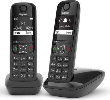 Gigaset AS690 Duo juodas int.