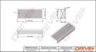 Oro filtras Dr!ve+ DP1110.10.0114