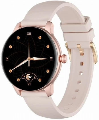 Išmanusis laikrodis Oro-Med Oro Lady Active, kreminė
