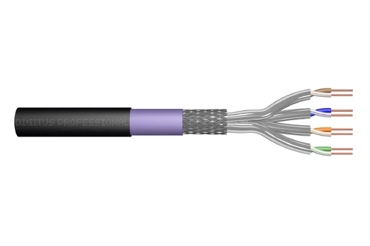 Digitus Patchkabel Verlegekabel CAT7 S-FTP 100 m Erdkabel
