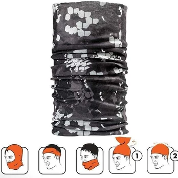 Kaklaskarė Fladen Pixel Camo juoda