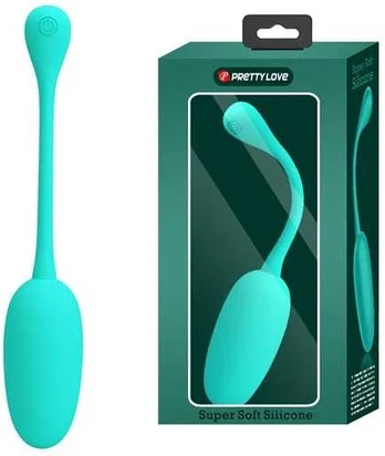 PRETTY LOVE - KNUCKER GREEN RECHARGEABLE VIBRATING EGG