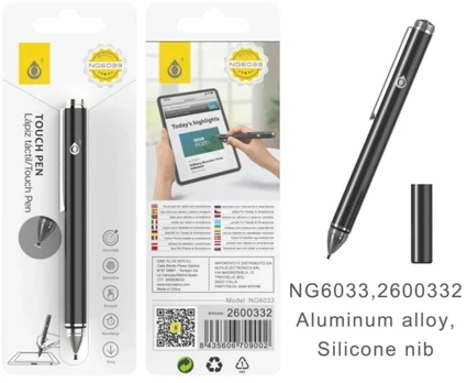 MTK OnePlus precizinis stylus rašiklis – juodas