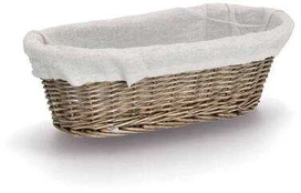 Wiklinowy koszyk na chleb, 33 x 14 x 10 cm