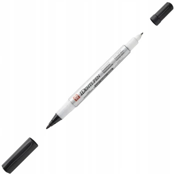 Sakura Identi-pen Dual Point juodas plonas dvipusis markeris