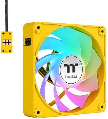 Thermaltake CT140 EX Reverse ARGB Sync Bumblebee 3 Pack Gehäuselüfter
