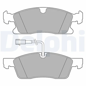 DELPHI LP3634 Brake pad set