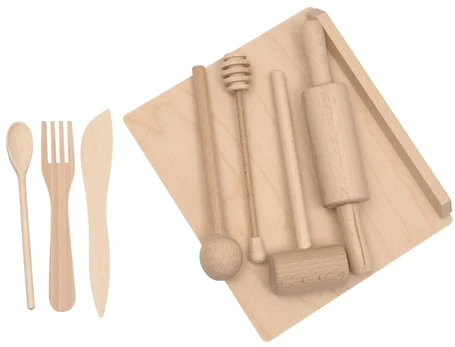 Wooden Kitchen Set for Little Chefs Baby Mix