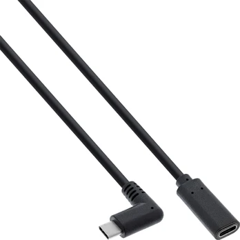 USB kabelis InLine USB-C - USB-C 2 m Juodas (35782)