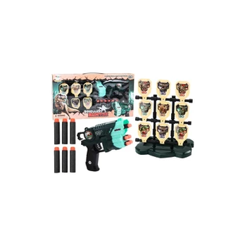 Lean Toys Foam Dinosaurs Foam Dinosaurs Žalias Arrow Set