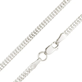 Sidabrinė grandinėlė moterims "Double Curb" Brasco 53199
