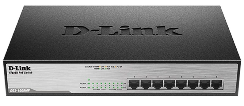 Komutatorius (Switch) D-Link DGS-1008MP