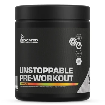 Dedicated Unstoppable Pre-Workout 300 g. - Watermelon skonis