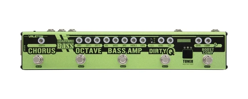 „Valeton Dapper Bass“ – gitaros multiefektas