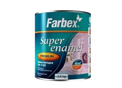 Alkidinė emalė FARBEX PF-115P, 2,8 l, smėlinės spalvos kaina