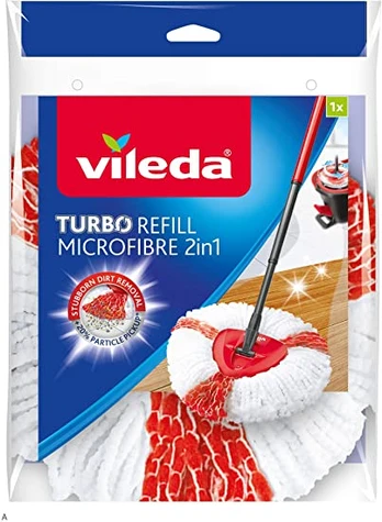 Vileda Turbo 2in1 rotacinės šluostės užpildas 2 vnt.