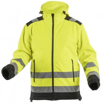 Darbinė striukė vyrams Högert Argen, geltona, 2XL dydis