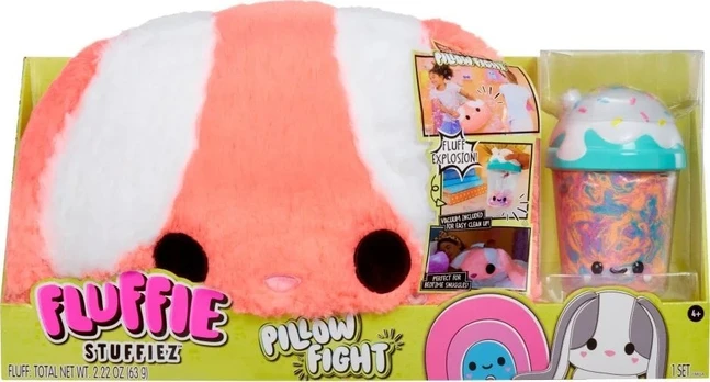 Mascot Fluffie Stuffiez Pillow Fight, Bunny