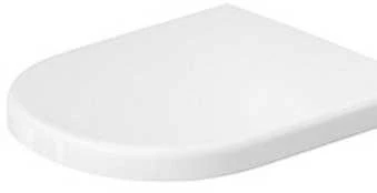 Duravit D-code toiletsæde - med softclose, til formonteret hænglser