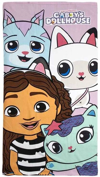 Rankšluostis CERDÁ Gabbys Dolls House microfibre beach towel