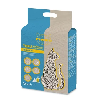 Finko tofu kraikas katėms, orginalus 6L - 2,6 kg