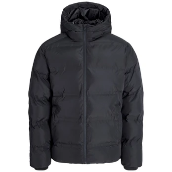 Pūkinė striukė vyrams, Juoda, Soho puffer hood