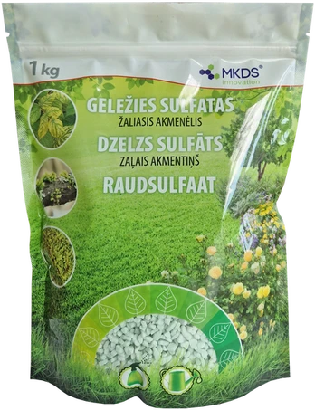 Mkds Geležies sulfatas(granuliuotas), 1kg