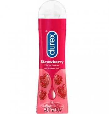 Lubrikantas Durex Strawberry, 50 ml