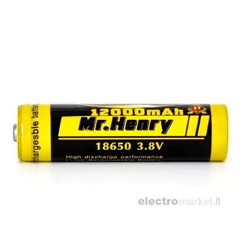 Akumuliatorius Mr.Henry 18650 1200mAh
