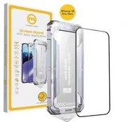 Mobile Origin Geltona Screen Guard iPhone 16 Pro Max su patogiu aplikatoriumi