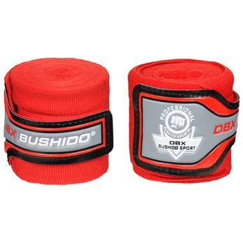 DBX Bushido 4 m Red Elastiniai bokso bintai