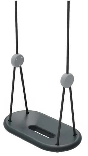 Ergonominės pakabinamos sūpynės, antracito