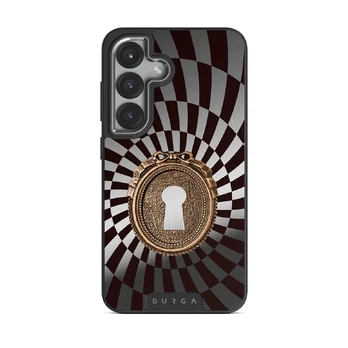 Paradox - Samsung Galaxy S25 Plus Case, Elite Mirror Dark (Magnetic) / Silver