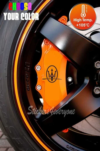 Ae Style Automobilių stabdžių suportų lipdukai – visų spalvų