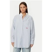 Tommy Jeans Marškiniai DW0DW20209 Mėlyna Oversize
