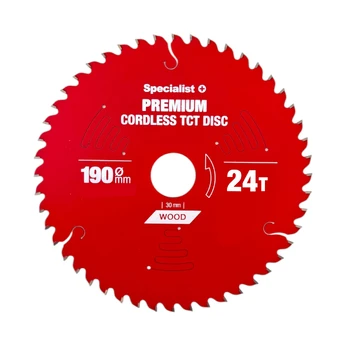 SPECIALIST+ pjovimo diskas Cordless 190x24Tx30mm