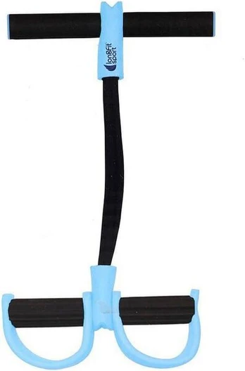 Fitneso juostos LongFit Sport, juoda