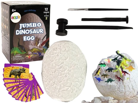 Archeologo rinkinys Jumbo Dinosaur Egg